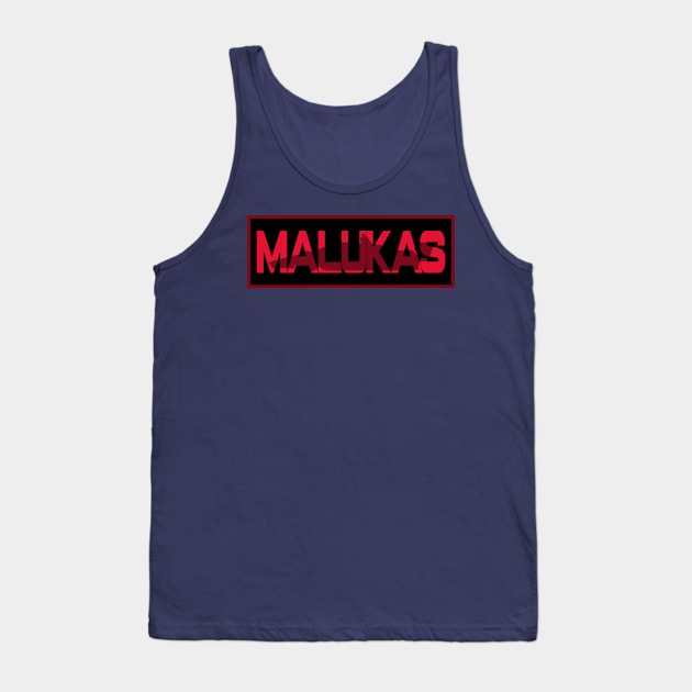 DAVID MALUKAS Tank Top by SteamboatJoe